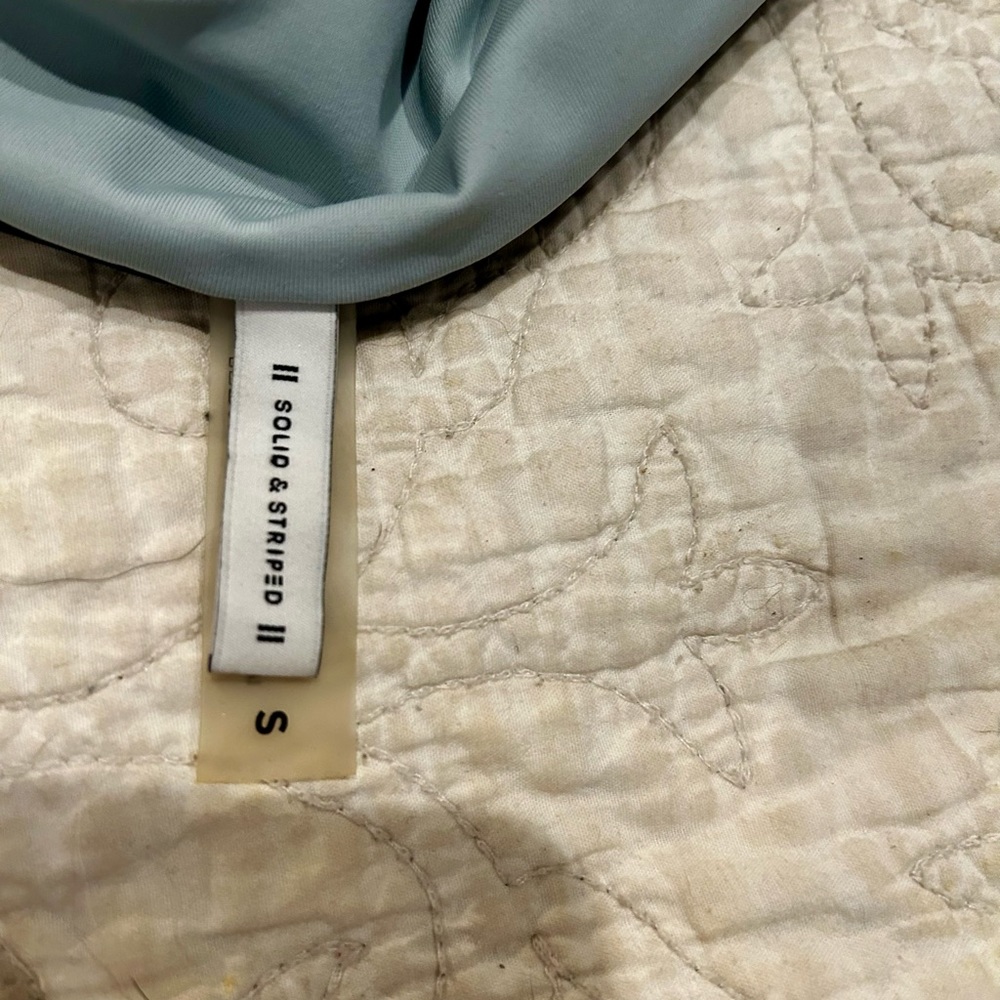 Solid And Striped Ballerina Multicolored Bathing … - image 2